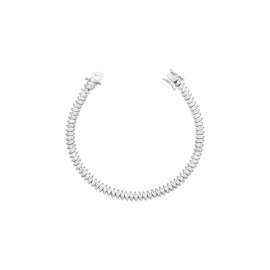 Pulseira Riviera Navete Prata 925