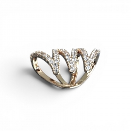 Brinco Piercing Glam Dourado