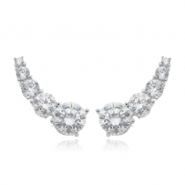 BRINCO EARCUFF SOLITARIOS -COMETA