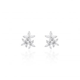 BRINCO EARCUFF PRATA FLOR NAVETES