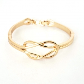 Bracelete Feminino Elos dourado