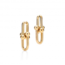 BRINCO ELOS PRATA E OURO - LUXO