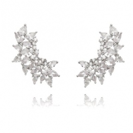 BRINCO EARCUFF BRILHANTES TALENTO
