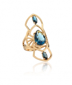 ANEL RHODES -TOPAZIO BLUE LONDON