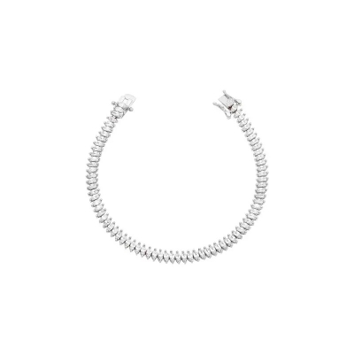 Pulseira Riviera Navete Prata 925