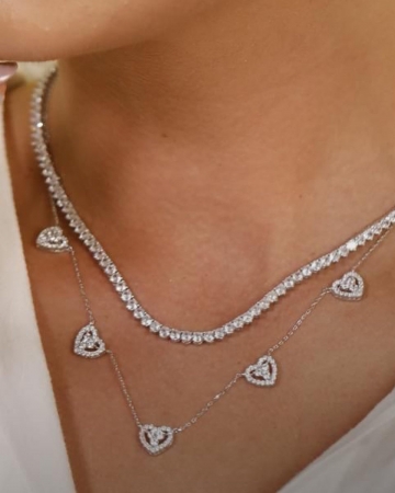 Colar Eternal Heart Prata 925