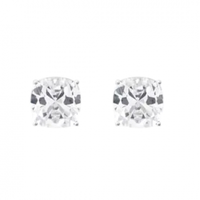 BRINCO SOLITÁRIO MOISSANITE 7MM
