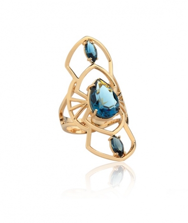 ANEL RHODES -TOPAZIO BLUE LONDON