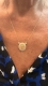 Nossa Senhora das Graças Medalha Milagrosa Moissanite - Ouro