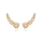 BRINCO EARCUFF SOLITARIOS CHAMPAGNE - OURO