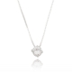 COLAR SOLITÁRIO MOISSANITE 8MM