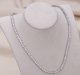 COLAR RIVIERA MOISSANITE 38CM
