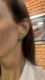 Brinco Solaris Esmeralda Banho de Ouro - EarCuff