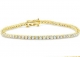 PULSEIRA RIVIERA PRATA 925 DOURADA