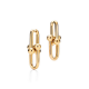 BRINCO ELOS PRATA E OURO - LUXO