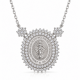 Nossa Senhora das Graças Medalha Milagrosa Moissanite