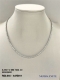 Colar Riviera Moissanite 2mm - 40cm
