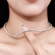 Colar Riviera Moissanite 2mm - 40cm