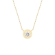 Colar Soleil Moissanite Ouro